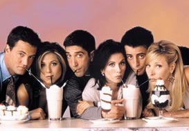 Chandler, Rachel, Ross, Monica, Joey s Phoebe (fibi)